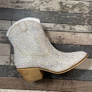 Hey Girl by Corkys Rhinestone bootie